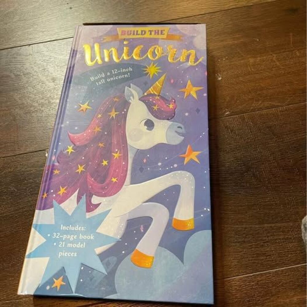 Build a Unicorn Book and 3D Puzzle